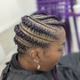 6 - 8 Stitch Cornrows (No Extensions)