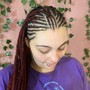 Fulani braids Butt  length