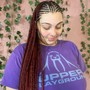 Fulani braids Butt  length