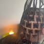 Individual Braids on natural hair