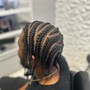 Large Knotless Braids