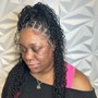 Individual Braids w/ natural hair