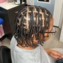 Men's or Woman BOX BRAID PLATS natural hair only