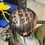 Men's or Woman BOX BRAID PLATS natural hair only