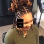 Loc Retwist-w/ Style