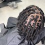 Add on: Extended Loc Style - Marley Twists/Braids Over Locs