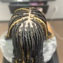 Knotless braids