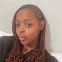 Large knotless/ box braids