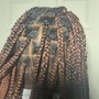 Large Bohemian Knotless *waist length*