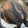 6-10 feed in braids