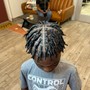 Loc retwist and style short