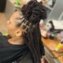 Loc retwist and style ( past waist )