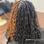 Mid-back Boho knotless  Braids