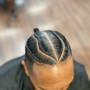 Men’s cornrows