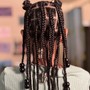 Small knotless braids