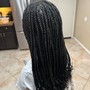 Small knotless braids