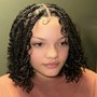 Smedium boho bob