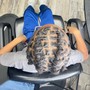 Kids knotless jumbo Box Braids