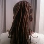 Half head locs