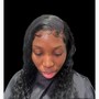 Wig Install lace plucking