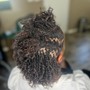 Starter locs Comb Twist