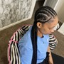 Large Knotless Braids/ Boho