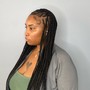 Distressed Loc Extensions w/hair included