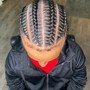 4 stitch braids (Men)