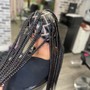 Large Knotless braids