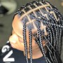 Medium Knotless Braids