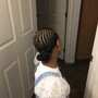 Smedium Knotless braids