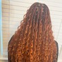 Medium Boho knotless Braids w/ real human hair