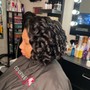 Natural Bantu Knots (HAIR INCLUDED-IF NECESSARY)