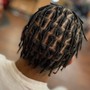 Kid's Loc Retwist Above Ear