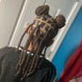 Kid's Loc Retwist Above Ear