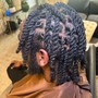 Men's Loc Maintenance (Two-Strand Twist)