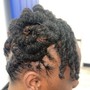 Twist natural hair for men