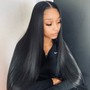 Partial Sew In (Half way up Half way down)