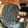 Box braid bob