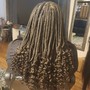 Medium Box Braids