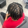 Loc Re-twist + 2 strand twist