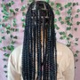 Small boho knotless twist long