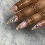 Full Rhinestone Nail Art