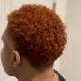 Virgin Relaxer Short Hair