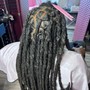 Kid's loc retwist