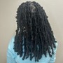 Large-Short butterfly locs