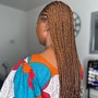 Butt length (small)  Knotless Braids