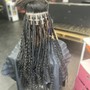 Knotless Braids Med