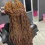 Medium Box Braids