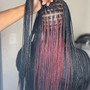 Medium Box Braids